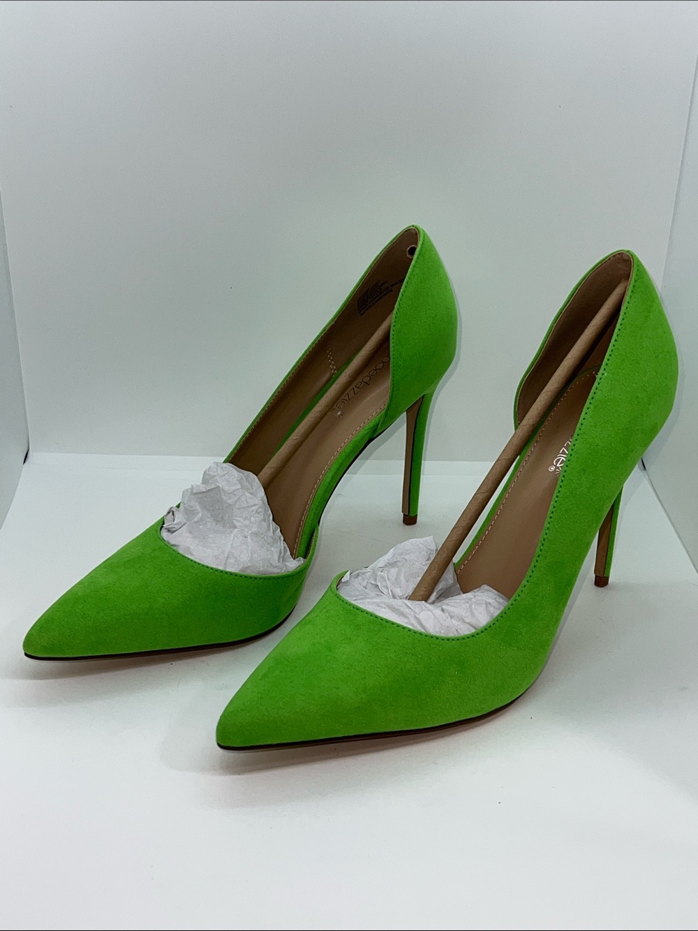 Sexy Green High Heel Pumps. Size 12